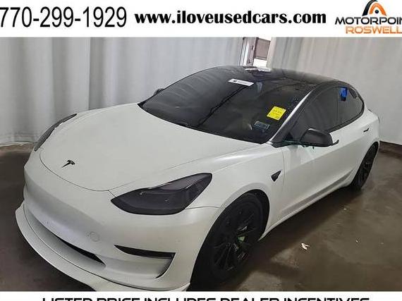 TESLA MODEL 3 2021 5YJ3E1EB5MF980766 image